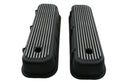 Aluminum Valve Covers with Bolt Kit Fits 1965–1995 Big Block Chevy BBC 396–502 – Tall – Finned – Black