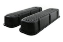 Aluminum Valve Covers with Bolt Kit Fits 1965–1995 Big Block Chevy BBC 396–502 – Tall – Finned – Black