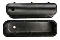 Aluminum Valve Covers with Bolt Kit Fits 1965–1995 Big Block Chevy BBC 396–502 – Tall – Finned – Black