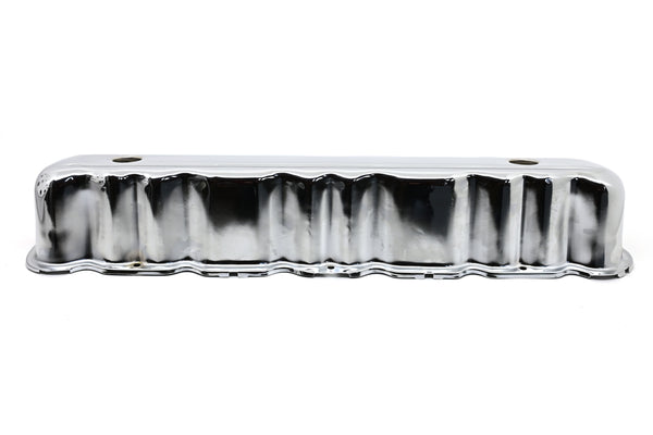 STEEL 1960–83 FORD INLINE 6 VALVE COVER – CHROME – 2 HOLES