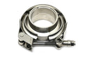 Interlocking V-Band Exhaust Clamp Kit with Male/Female Flanges – 2.75 Inch (70.6mm) 304 Stainless Steel