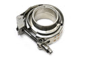 Interlocking V-Band Exhaust Clamp Kit with Male/Female Flanges – 2.36 Inch (60.5mm) 304 Stainless Steel