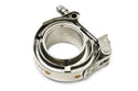 Interlocking V-Band Exhaust Clamp Kit with Male/Female Flanges – 5 Inch (127.8mm) 304 Stainless Steel