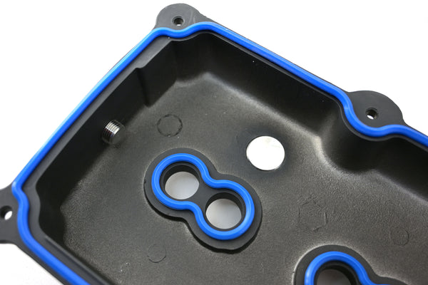 CFR Performance Compatible/Replacement Aluminum Mopar, Chrysler, Jeep, Ram Gen 3 Hellcat Conversion HEMI Rocker Arm Valve Covers 5.7L, 6.1L, 6.4L - powder coated black