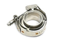 Interlocking V-Band Exhaust Clamp Kit with Male/Female Flanges – 1.75 Inch (45.2mm) 304 Stainless Steel
