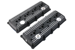 CFR Performance Compatible/Replacement Aluminum Mopar, Chrysler, Jeep, Ram Gen 3 Hellcat Conversion HEMI Rocker Arm Valve Covers 5.7L, 6.1L, 6.4L - powder coated black