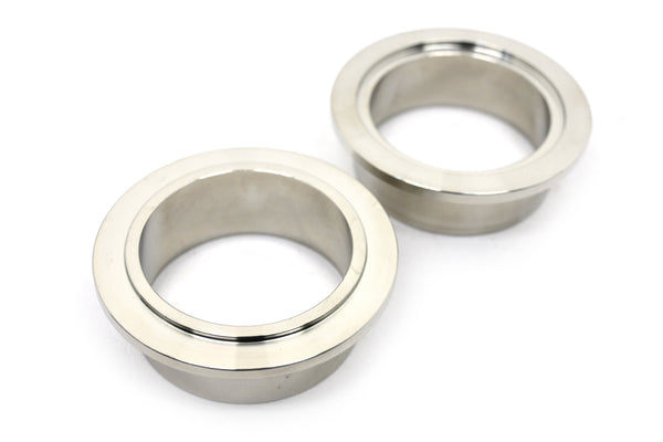Interlocking V-Band Exhaust Clamp Kit with Male/Female Flanges – 2.36 Inch (60.5mm) 304 Stainless Steel
