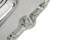 ALUMINUM 1986–02 CHEVY SB 262–400 STOCK CAPACITY OIL PAN – RETRO FINNED – BAFFLED – POLISHED