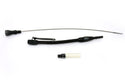 CFR Performance Stainless Braided Flexible Dipstick  1986–1995 Ford 5.0L 302 with Billet Handle– Black