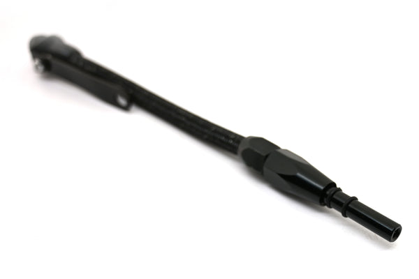 CFR Performance Stainless Braided Flexible Dipstick  1986–1995 Ford 5.0L 302 with Billet Handle– Black