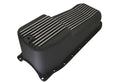 ALUMINUM 1986–02 CHEVY SB 262–400 STOCK CAPACITY OIL PAN – RETRO FINNED – BAFFLED – BLACK