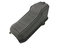 ALUMINUM 1980-85 CHEVY SB 262-400 STOCK CAPACITY OIL PAN - RETRO POLISHED FINNED BAFFLED - BLACK