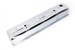 1942-53 CHEVY 216 STRAIGHT-INLINE 6 CYLINDER STEEL VALVE COVER - CHROME
