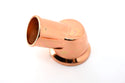 ALUMINUM CHEVY LS 30 DEGREE SWIVEL WATER NECK THERMOSTAT HOUSING - COPPER
