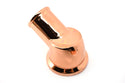 ALUMINUM CHEVY LS 30 DEGREE SWIVEL WATER NECK THERMOSTAT HOUSING - COPPER