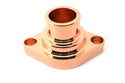ALUMINUM CHEVY SMALL BLOCK BIG BLOCK STRAIGHT THERMOSTAT HOUSING WATER NECK - COPPER