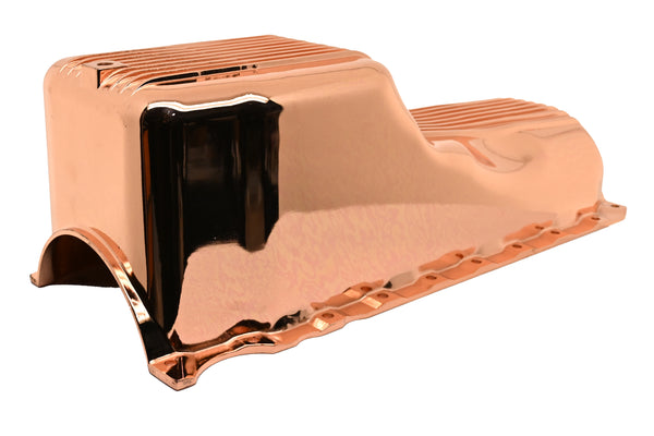 ALUMINUM 1991-Up CHEVY BB 396-402-427-454 GEN 5, 6 OIL PAN - COPPER