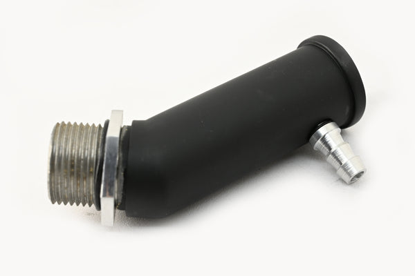 OIL FILLER TUBE W/ OIL BAFFLE - ALUMINUM-BLACK