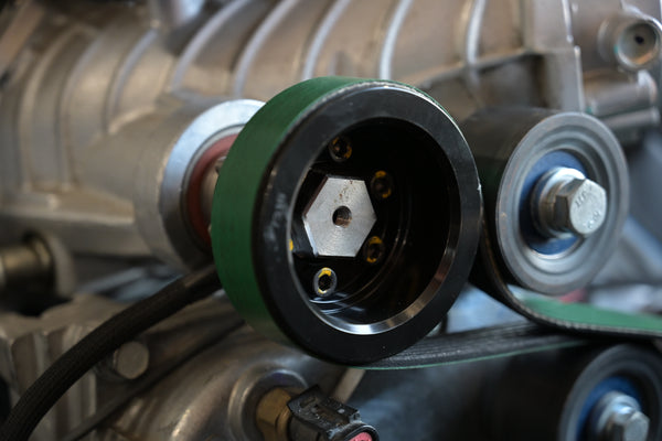 HELLCAT SUPERCHARGER HEMI BOOST PULLEY  3.10