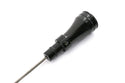 BRAIDED CHRYSLER HEMI 5.7L, 6.1L, 6.4L CENTER SUMP PAN FLEXIBLE DIPSTICK – BLACK