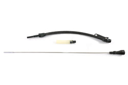 BRAIDED CHRYSLER HEMI 5.7L, 6.1L, 6.4L CENTER SUMP PAN FLEXIBLE DIPSTICK – BLACK