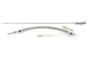 CFR PERFORMANCE STAINLESS BRAIDED CHRYSLER HEMI 5.7L, 6.1L, 6.4L CENTER SUMP PAN FLEXIBLE DIPSTICK - NATURAL
