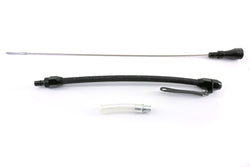 CFR PERFORMANCE STAINLESS BRAIDED CHRYSLER HEMI 5.7L & 6.1L TRUCK BILLET HANDLE FLEXIBLE DIPSTICK – BLACK