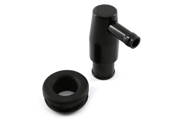 CFR Performance Compatible/Replacement Black Aluminum Billet PCV Valve w/ 3/4