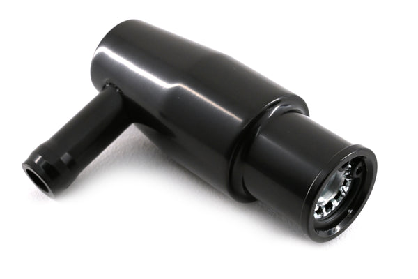 CFR Performance Compatible/Replacement Black Aluminum Billet PCV Valve w/ 3/4