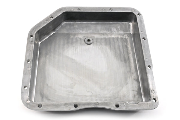 CHEVY-GM TURBO TH-350 ALUMINUM TRANSMISSION PAN KIT DEEP FINNED - CHROME