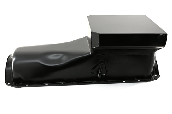 1965-90 CHEVY BIG BLOCK 396-402-427-454 DRAG RACING OIL PAN - BLACK