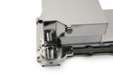 Steel Swap Oil Pan Fits Chevy GM LS Engines – 7 Quart – Rear Sump – Removable Diamond-Shaped Baffle – Filter Adapter Included – Chrome