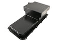 Compatible/Replacement STEEL Chevy GM LS Engines Oil Pan 7 QT Filter Adapter Kit w/Bolts, Pickup, Gasket – Black