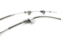 CFR PERFORMANCE NATURAL FINISH 1986–1993 FORD AOD TRANSMISSION KICKDOWN CABLE KIT CARBURETOR – NATURAL