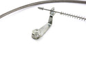 CFR PERFORMANCE NATURAL FINISH 1986–1993 FORD AOD TRANSMISSION KICKDOWN CABLE KIT CARBURETOR – NATURAL