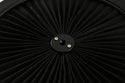 Cotton Universal Top-Flow Round Washable Air Cleaner Top – Black Filter with Black Ring