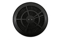 Cotton Universal Top-Flow Round Washable Air Cleaner Top – Black Filter with Black Ring
