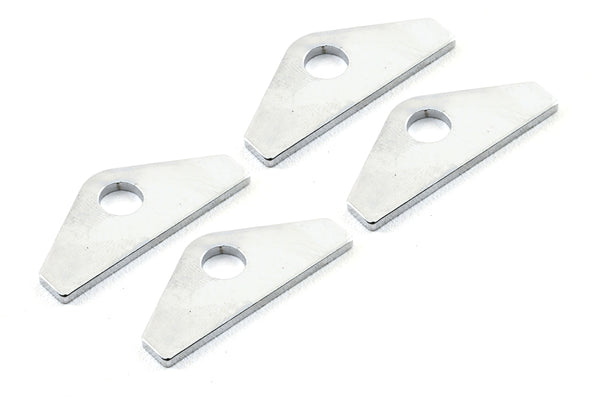 CFR Performance Steel Mini Tab Hold Down for Valve Cover – Chrome – 4 Pack