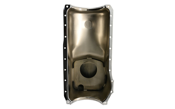 1970-82 FORD SMALL BLOCK 351C-351M-400 STOCK CAPACITY OIL PAN - CHROME