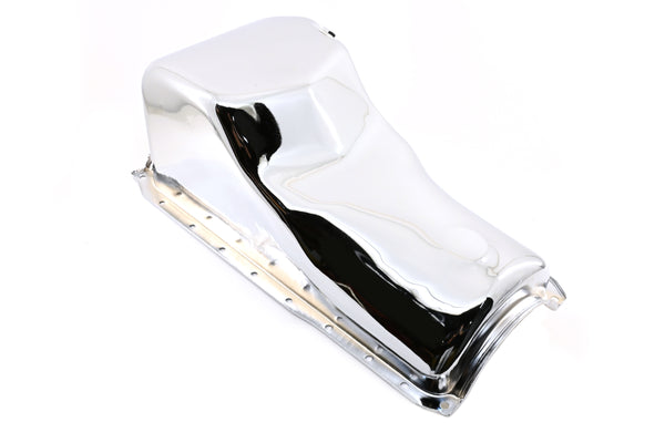 1970-82 FORD SMALL BLOCK 351C-351M-400 STOCK CAPACITY OIL PAN - CHROME