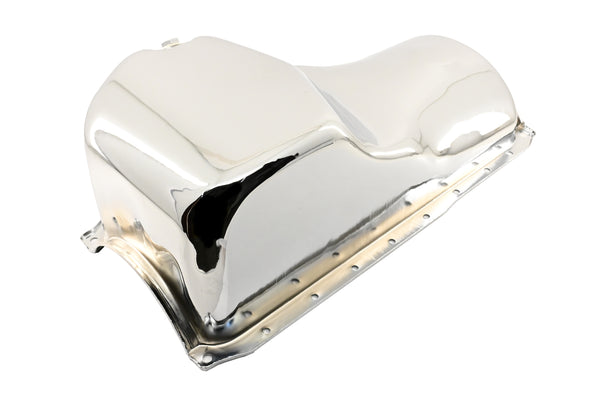 1970-82 FORD SMALL BLOCK 351C-351M-400 STOCK CAPACITY OIL PAN - CHROME