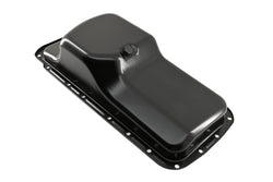 Black Oil Pan - Fits 1967–1987 Chrysler/Mopar BB 361 383 400 413 440 & HEMI 426 Engines – Center Sump, 5-Quart Capacity – Black Finish