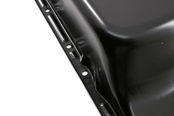 Black Oil Pan - Fits 1967–1987 Chrysler/Mopar BB 361 383 400 413 440 & HEMI 426 Engines – Center Sump, 5-Quart Capacity – Black Finish