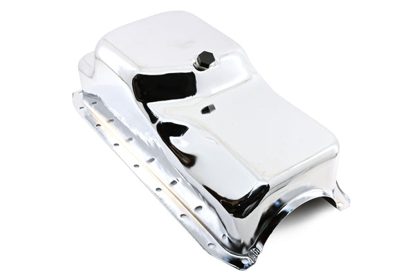 1964-87 CHRYSLER-MOPAR SMALL BLOCK 273-318-340 OIL PAN - CHROME