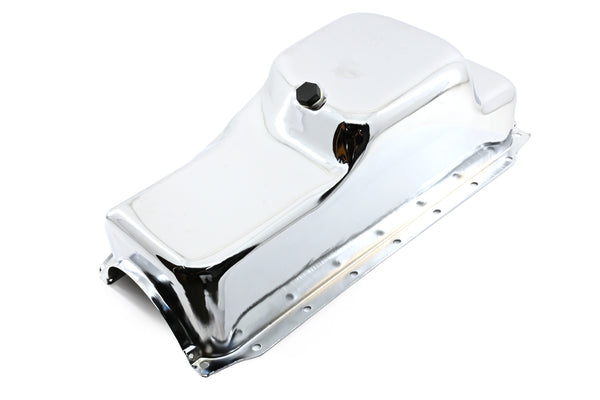 1964-87 CHRYSLER-MOPAR SMALL BLOCK 273-318-340 OIL PAN - CHROME