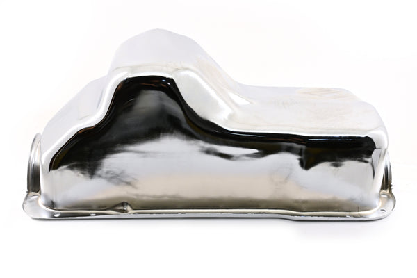 1988-96 FORD SMALL BLOCK 255-260-289-302 STOCK CAPACITY TRUCK OIL PAN - CHROME