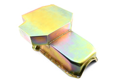 STEEL 1958-1979 CHEVY SB 283-427 ROAD RACING OIL PAN W- WINDAGE TRAY - ZINC