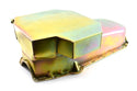 STEEL 1958-1979 CHEVY SB 283-427 ROAD RACING OIL PAN W- WINDAGE TRAY - ZINC