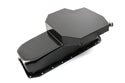 STEEL 1958-1979 CHEVY SB 283-427 ROAD RACING OIL PAN W- WINDAGE TRAY - BLACK