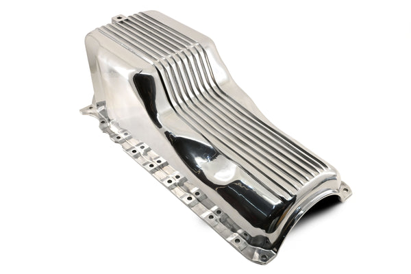 ALUMINUM 1991-Up CHEVY BB 396-402-427-454 GEN 5, 6 OIL PAN - POLISHED
